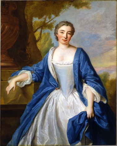 La Comtesse de Beaufort ca. 1760 by Louis Michel van Loo (1707-1771) Cornell Fine Arts Museum FL